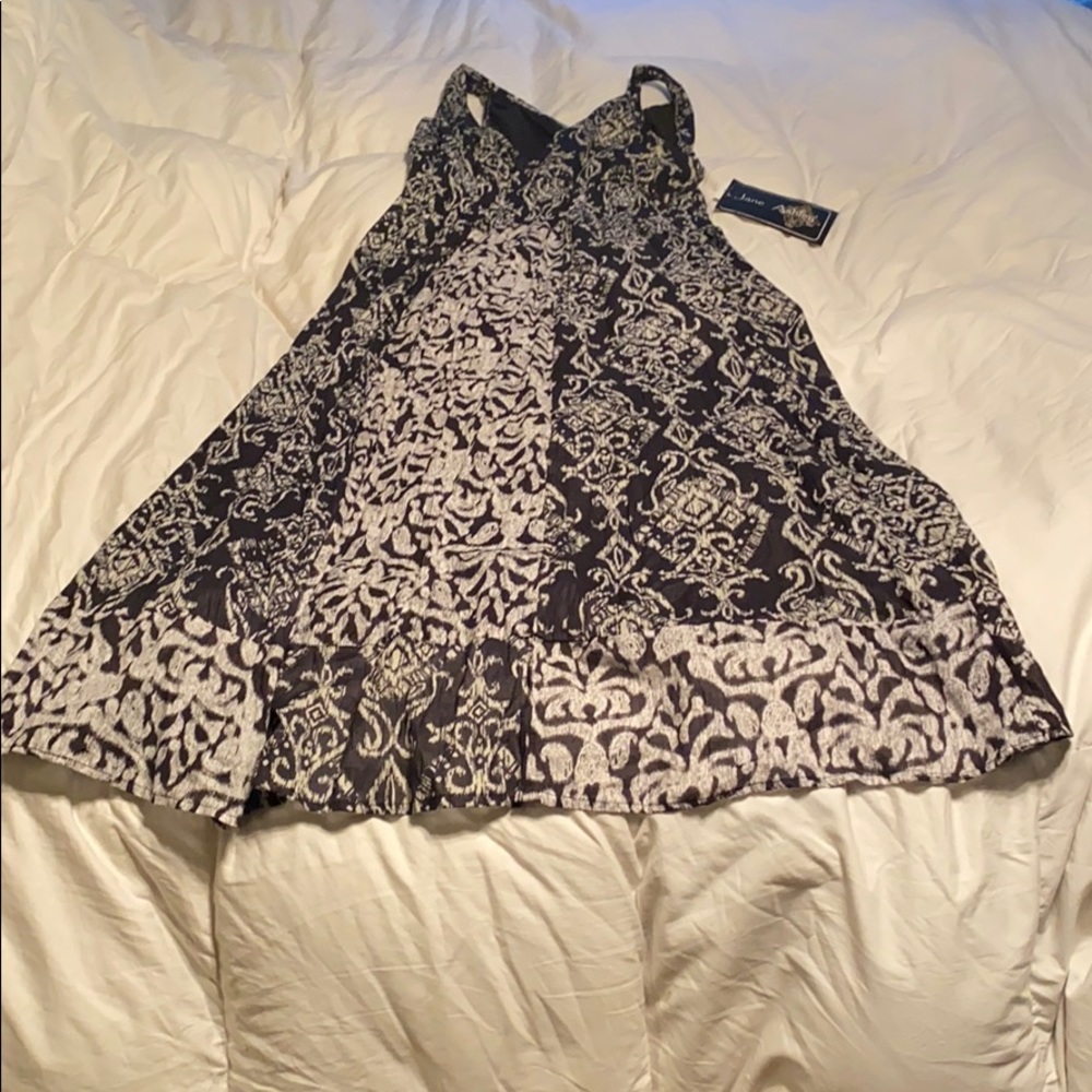 Jane Ashby print sun dress